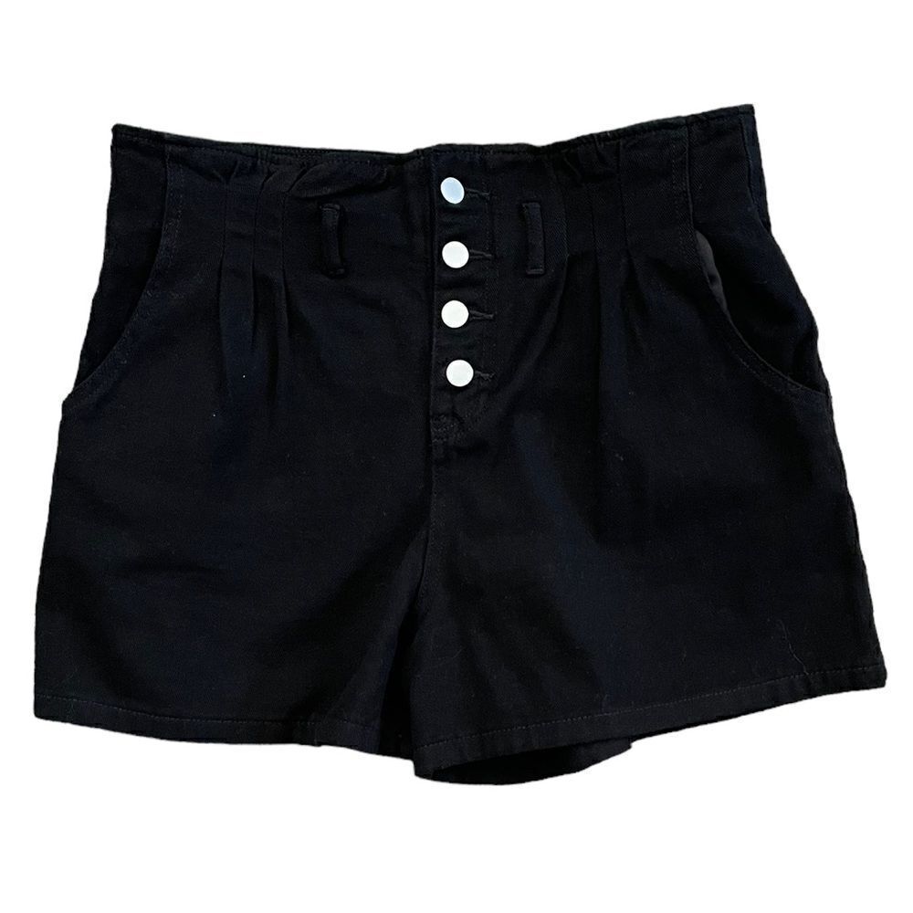 BOHME High Rise Black Shorts Size Medium